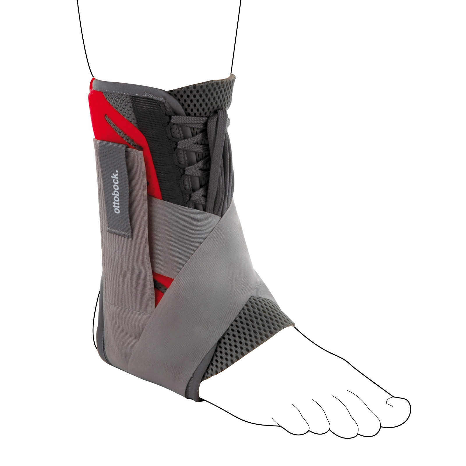 Ортез на голеностоп 50S16 Otto Bock, сильная фиксация купить в OrtoMir24