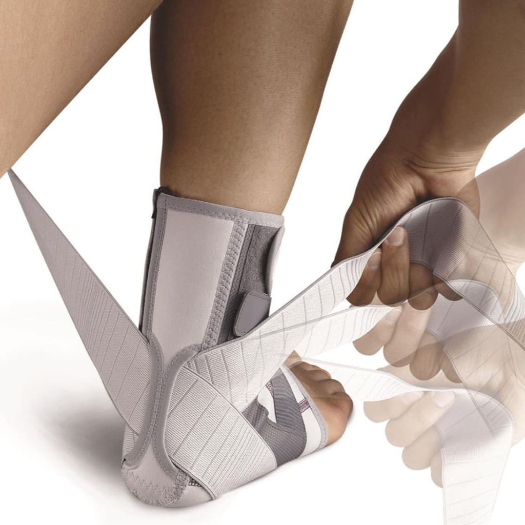 Ортез на голеностоп 2.20.1 PUSH, умеренная фиксация купить в OrtoMir24