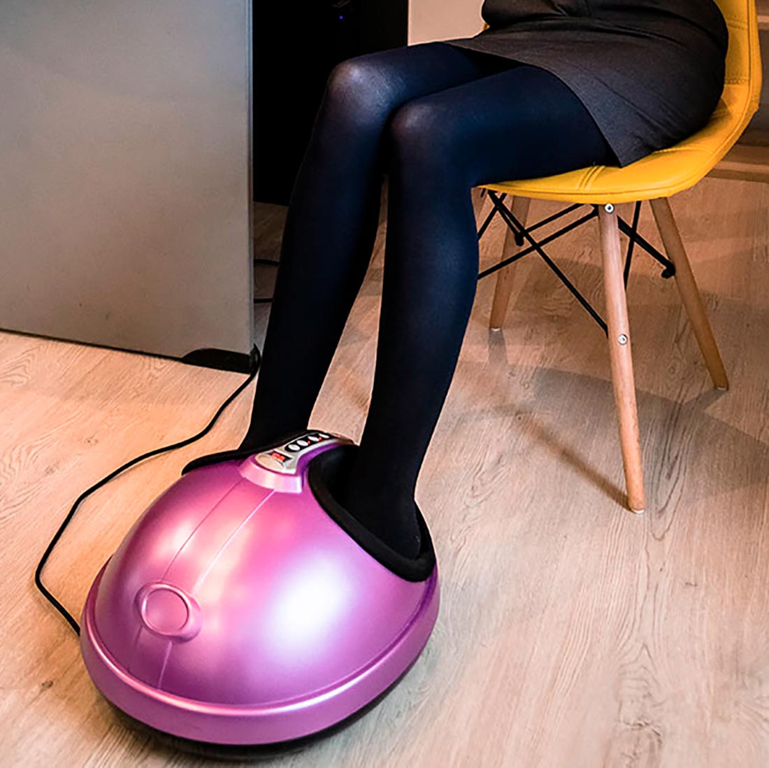 Массажер для ног Bolide GESS-340 воздушно-компрессионный массаж, прогрев, purple купить в OrtoMir24