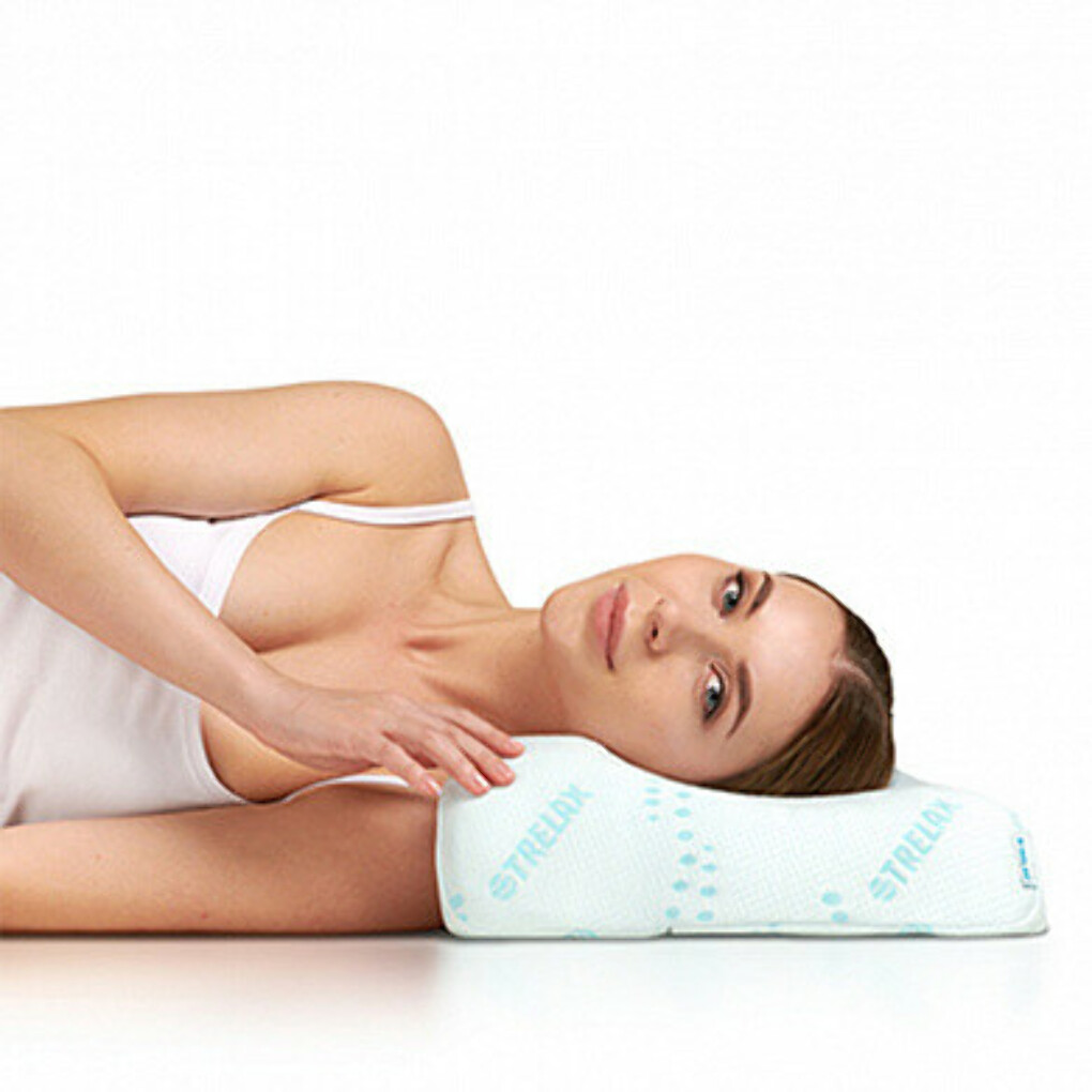 Ортопедическая подушка OPTIMA П01 Трелакс, высота валика 10 и 14 см купить в OrtoMir24