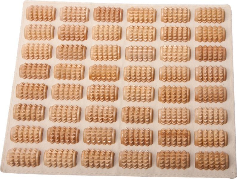 Коврик массажный для стоп КМ1102 дерево 28х33см Тимбэ купить в OrtoMir24