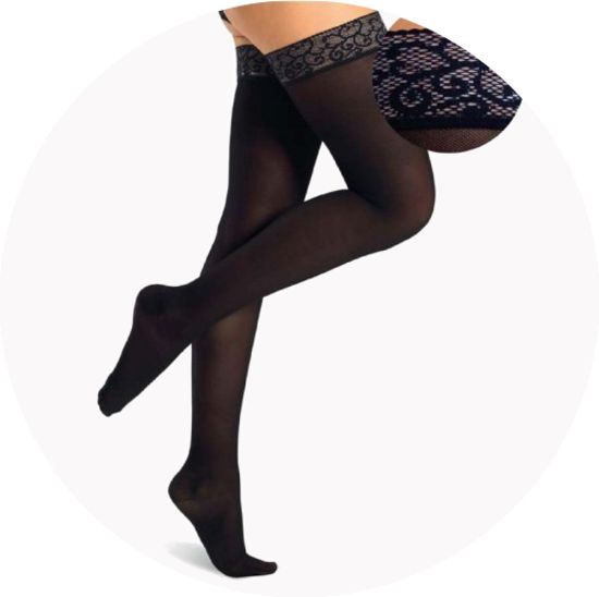 Компрессионные чулки ИЧЖ-1р2к Интекс,  2 класс купить в OrtoMir24